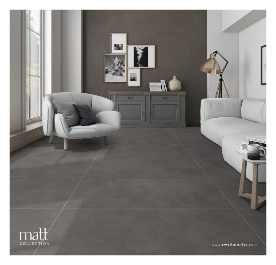 MAX - NORWAY SMOKE tegel - 600x1200MM