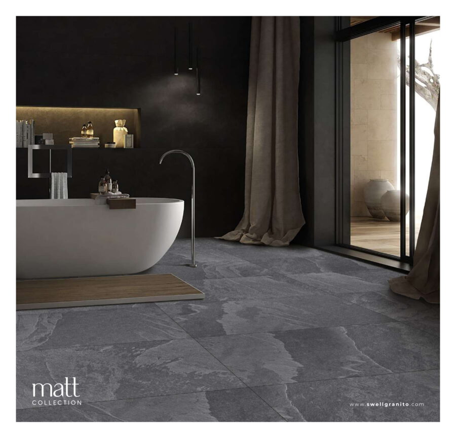 MAX - SLATESTONE NERO tegel - 600x1200MM