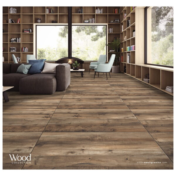 MAX - TEAK WOOD tegel - 600x1200MM