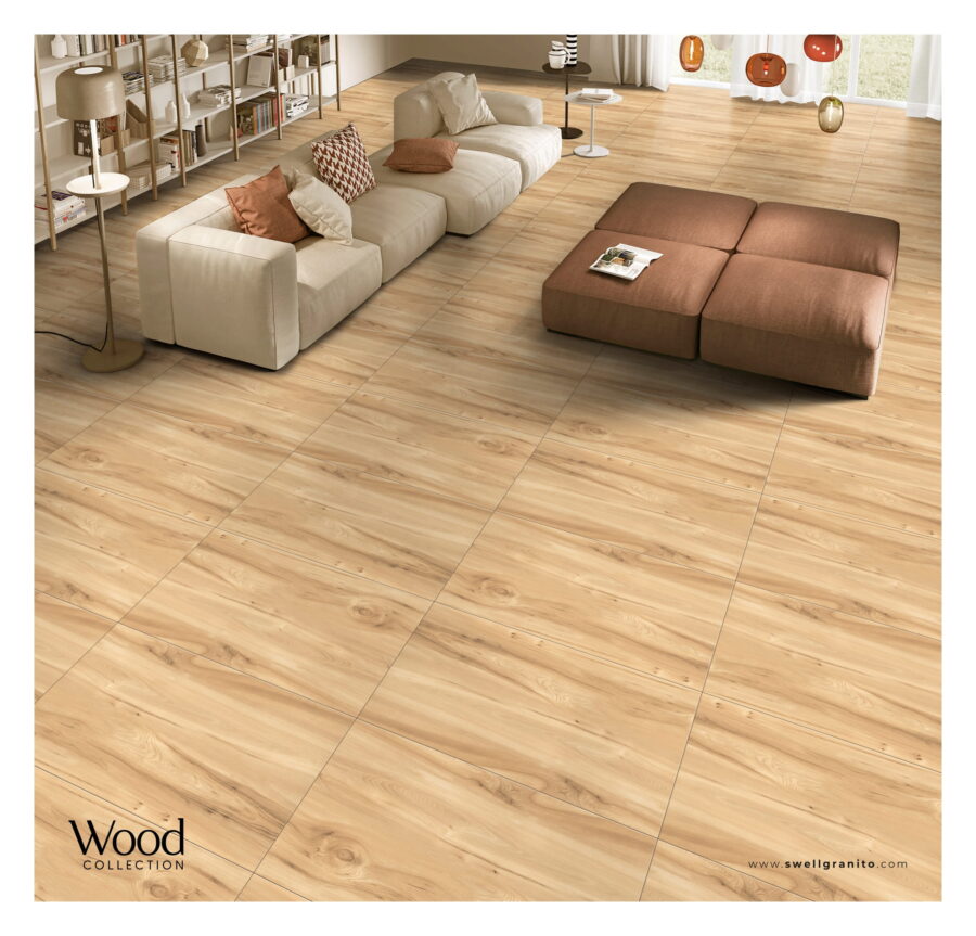 MAX - BERLIN WOOD BEIGE tegel - 600x1200MM