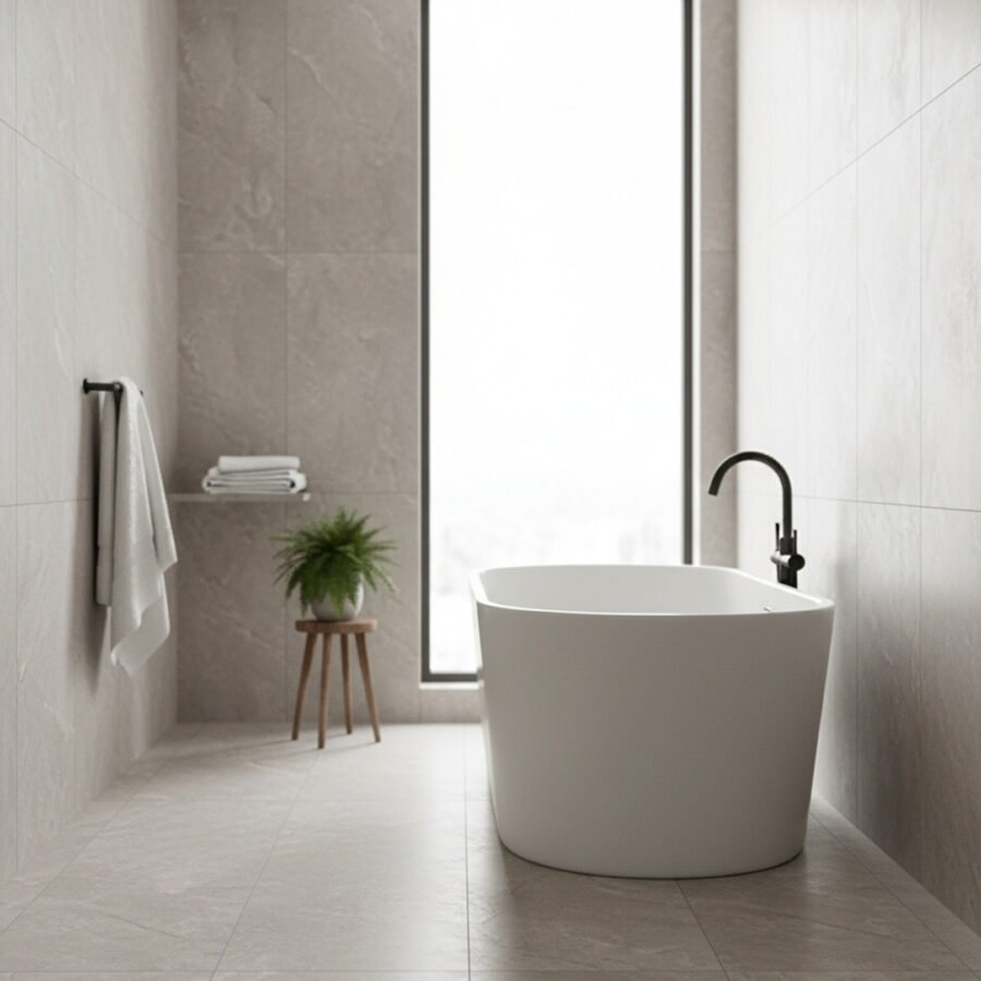 Ab Acadia Grey 120X120 - Afbeelding 2