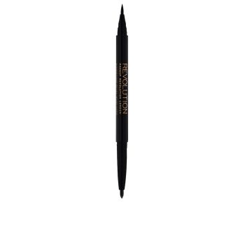 DUAL EYELINER felt & kohl #black 1 ml