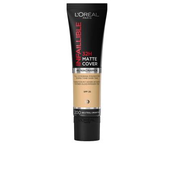 INFAILLIBLE 32H matte cover foundation #200-Neutral Undertone 30 ml