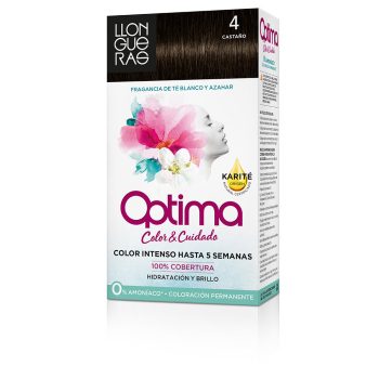 OPTIMA hair color #4-brown 1 u