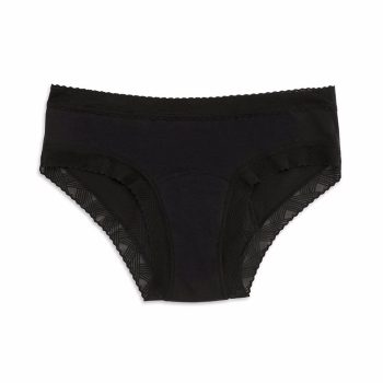 PlatanomelÓn KIWITAS DOBLE BLONDA braguitas menstruales negro #L 1 u