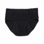 PlatanomelÓn KIWITAS ENCAJE braguitas menstruales negro #L 1 u