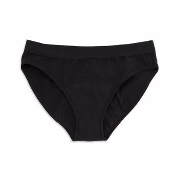 KIWITAS CLASSIC SPORTY menstrual panties black #L 1 u