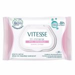 Vitesse TRI-MINERAL SENSITIVE SKIN makeup remover wipes 25 units