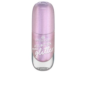 GEL NAIL COLOR nail polish #58-less bitter more glitter 8 ml