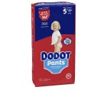 DODOT PANTS talla 5 pañal-braguita 9-15 kg 58 u