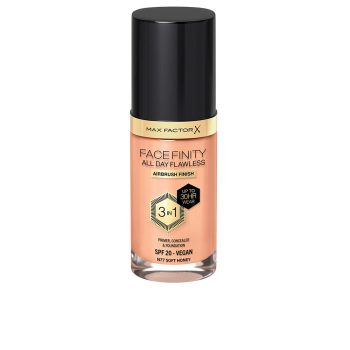 FACEFINITY 3IN1 primer, concealer & foundation #77-soft honey 30 ml
