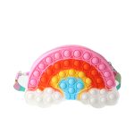 Inca Rainbow silicone pop-it CROSSBODY BAG 21 x 14 x 3.5 cm 1 u