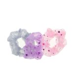Inca WRINKLED Ponytail Holders stars 3 u