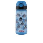 NÛby MUG with button and soft straw 3 years+ #blue 540 ml 1 u