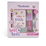 Martinelia SUPER GIRL BEAUTY SET & NOTEBOOK 4 pcs