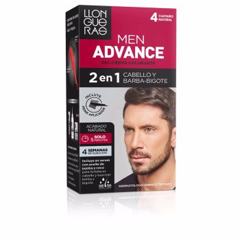 MEN ADVANCE #4-natural brown 1 u