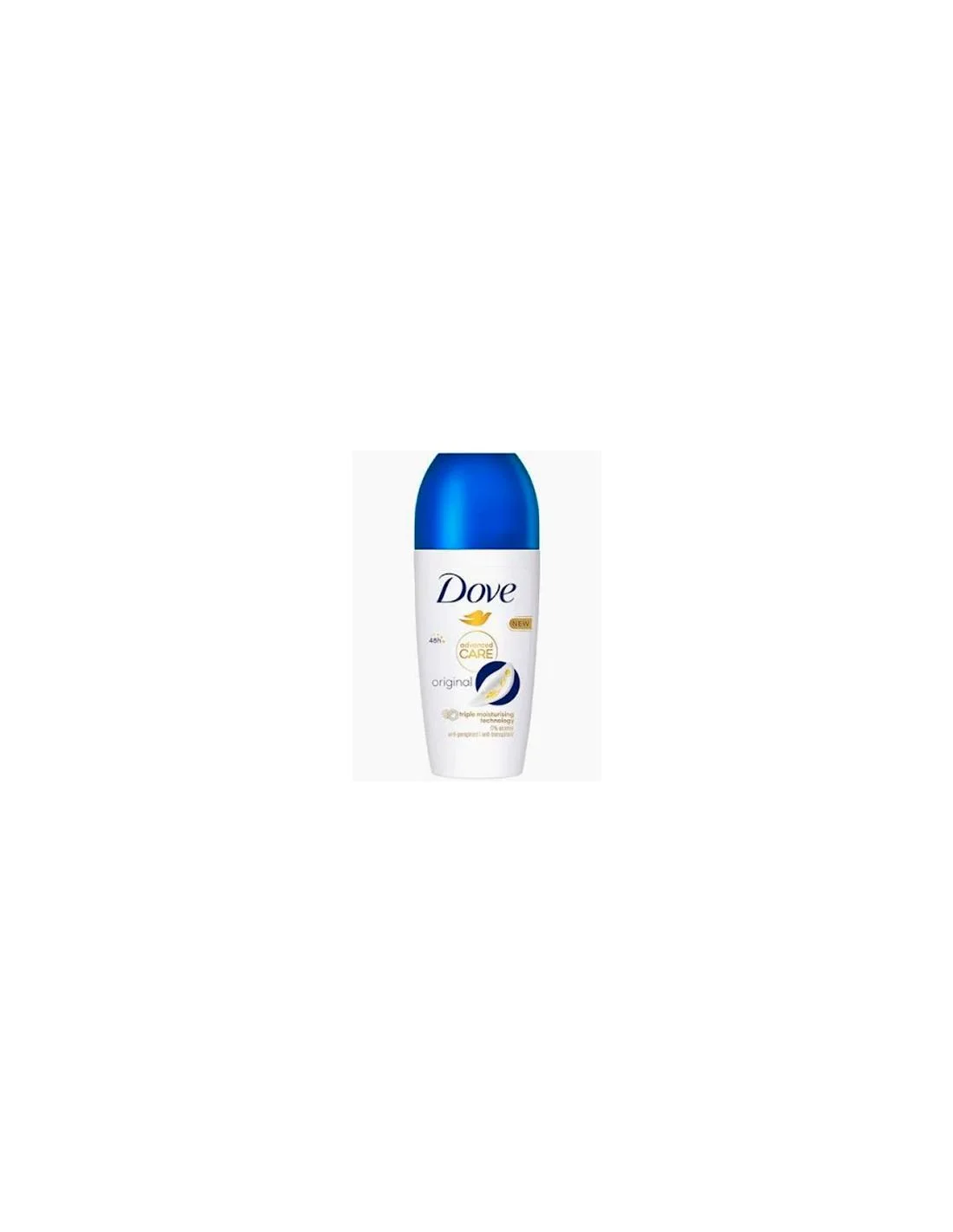 Dove Original Roll-On Deodorant Unisex | 50ml Gevoelige Huid | 48 Uur Bescherming Hydraterend