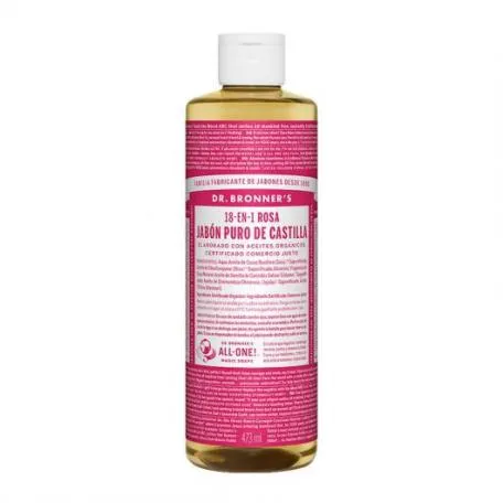 Dr. Bronner's Jábon Líquido Bio 475ml Rosas