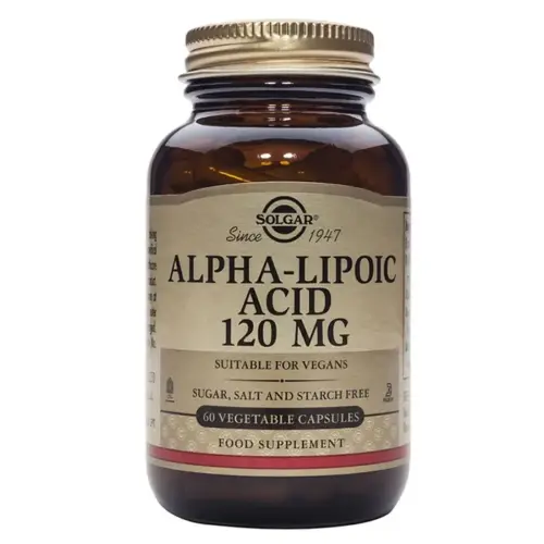 Solgar Alpha Lipoic Acid 120mg 60 Capsules