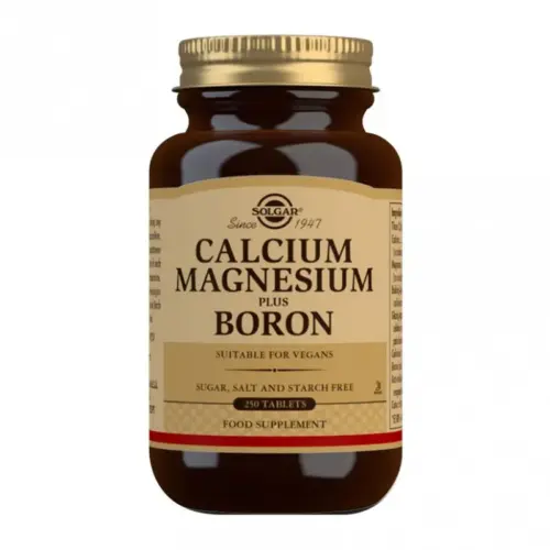 Solgar Calcium Magnesium Plus Boron 250 Tablets