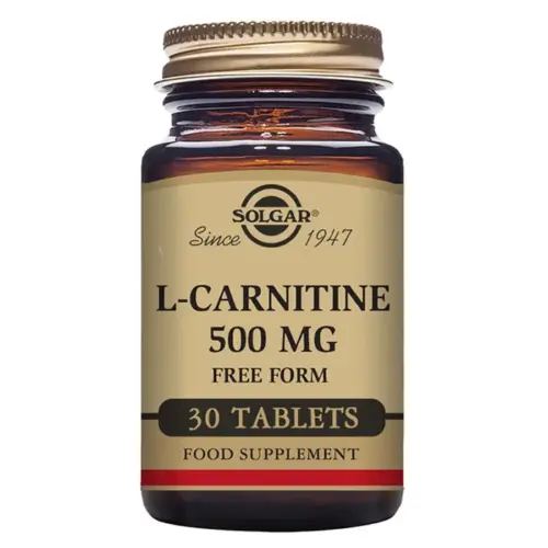 Solgar L-Carnitina 500mg 30 Tablets