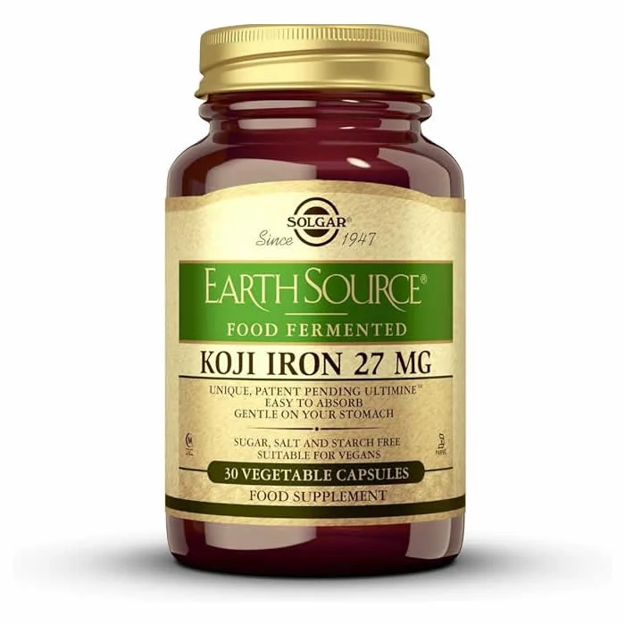 Solgar Koji Fermented Iron 27g 30 Caps
