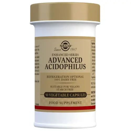 Solgar AcidoPhilus Advanced 50 Capsules
