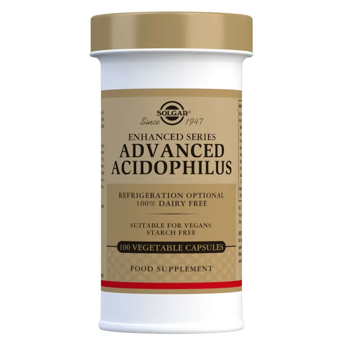 Solgar AcidoPhilus Advanced 100 Capsules