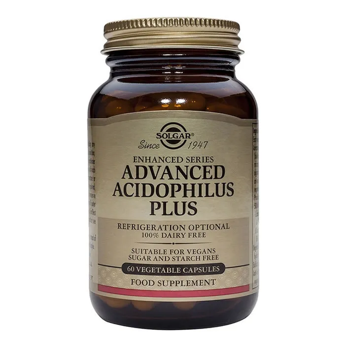 Solgar Advanced Acidophilus Plus 60 Capsules