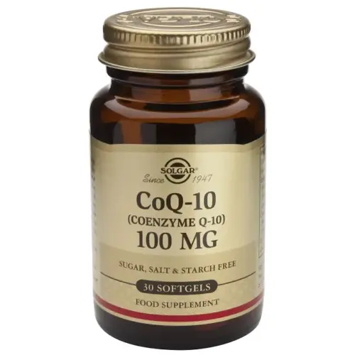 Solgar Coenzyme Q-10 100mg 30 Capsules