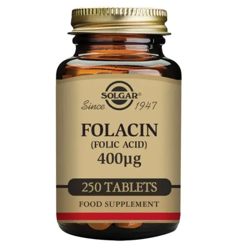 Solgar Folacin 400mg 250 Tablets