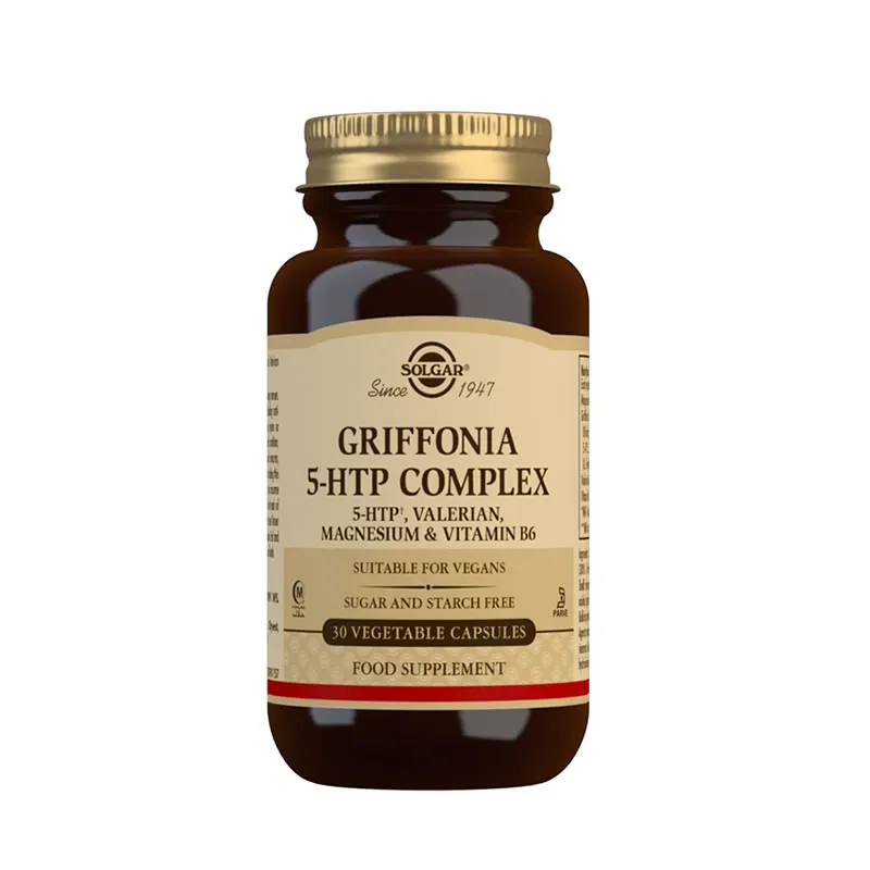 Solgar Griffonia 5HTP 30 Vegetable Capsules