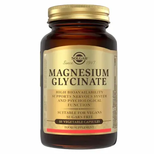 Solgar Magnesium Bisglycinate 60 Vegetable Capsules