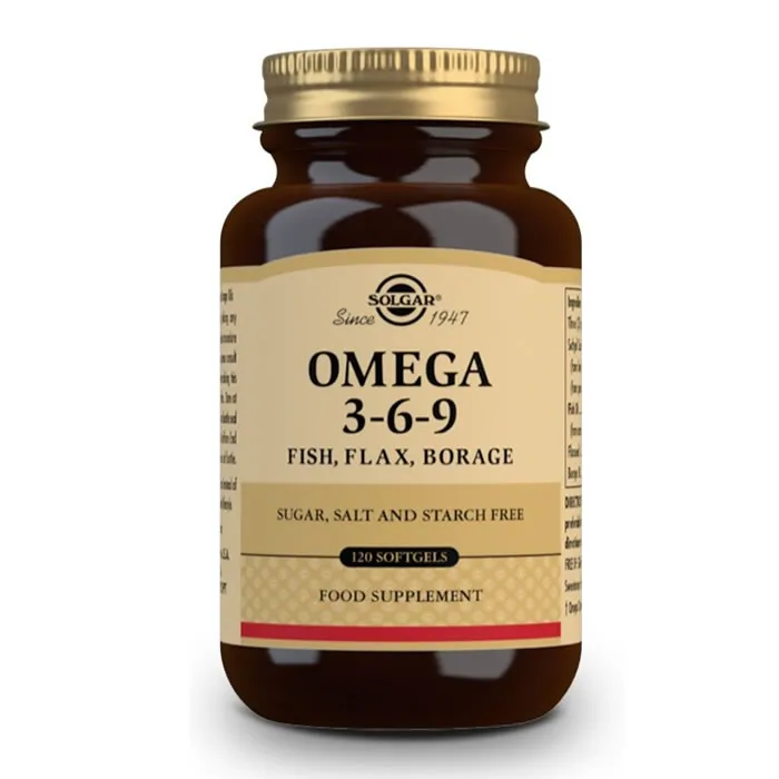 Solgar Omega 3-6-9 120 Capsules
