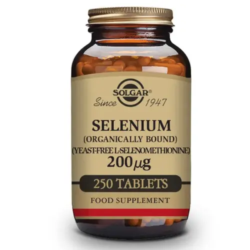 Solgar Selenium 200µg 250 Tablets