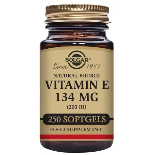 Solgar Vitamin E 134mg 200 IU 250 Softgels