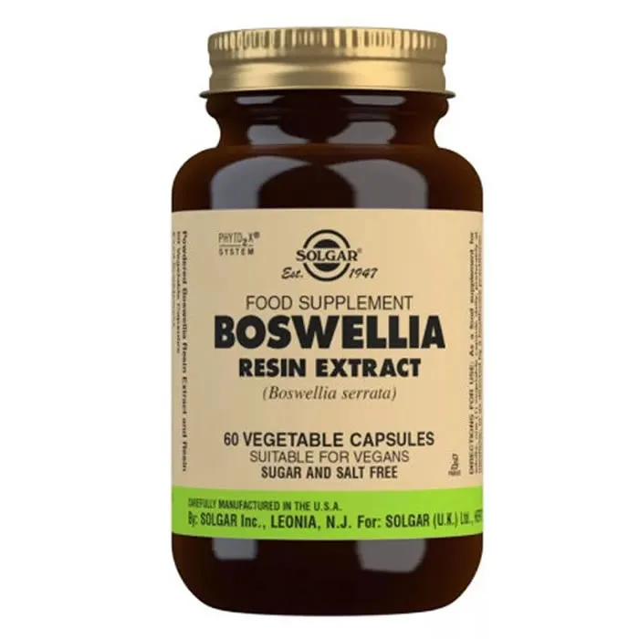 Solgar Spf Boswellia-Resin Extract 60 Capsules