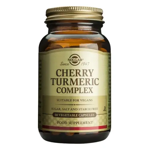 Solgar Cherry & Turmeric Complex 60 Capsules