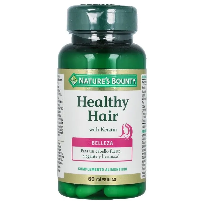 Nature's Bounty Healthy Hair Keratin 60 Capsules
