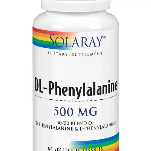 Solaray Dl-Phenylalanine 500 Mg 60 Vcaps
