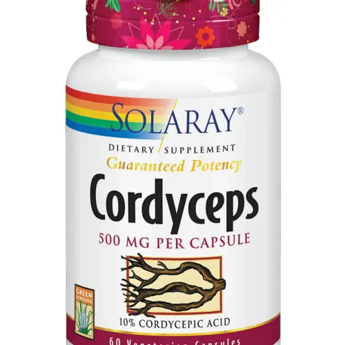 Solaray Cordyceps Extracto 500 Mg 60 Caps