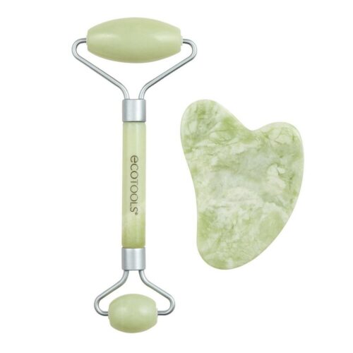 Anti-Aging Behandeling voor Gezicht em Hals Ecotools Jade Jade Set 2 Onderdelen