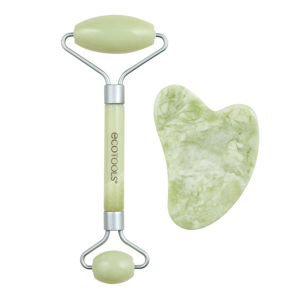 Anti-Aging Behandeling voor Gezicht em Hals Ecotools Jade Jade Set 2 Onderdelen