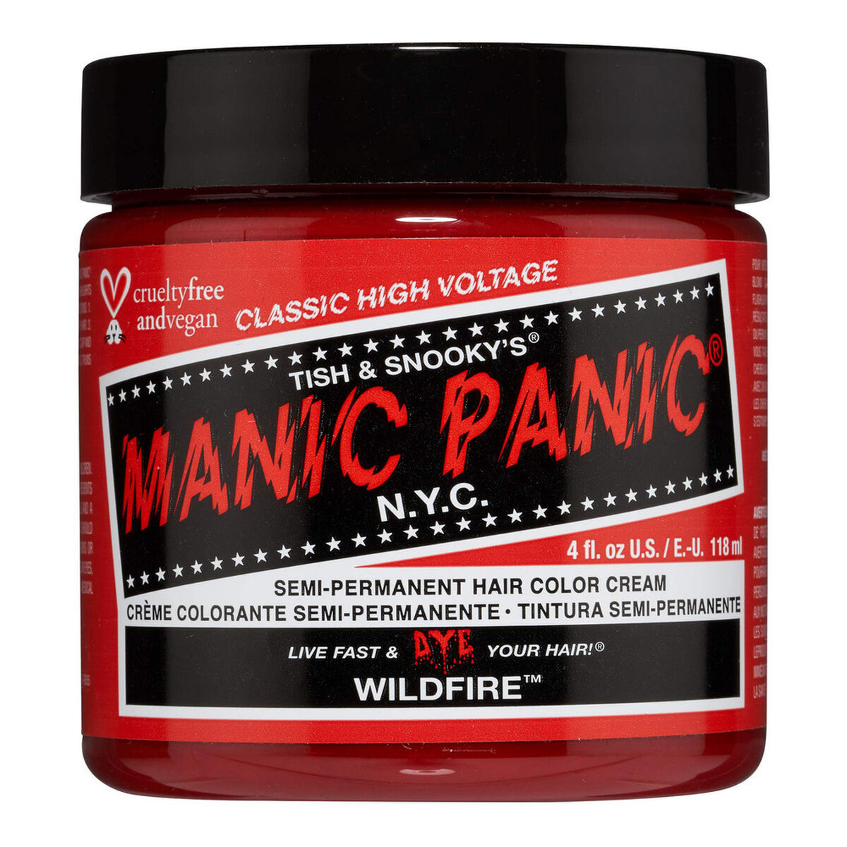Permanente Kleur Classic Manic Panic ‎612600110104 Wild Fire (118 ml)
