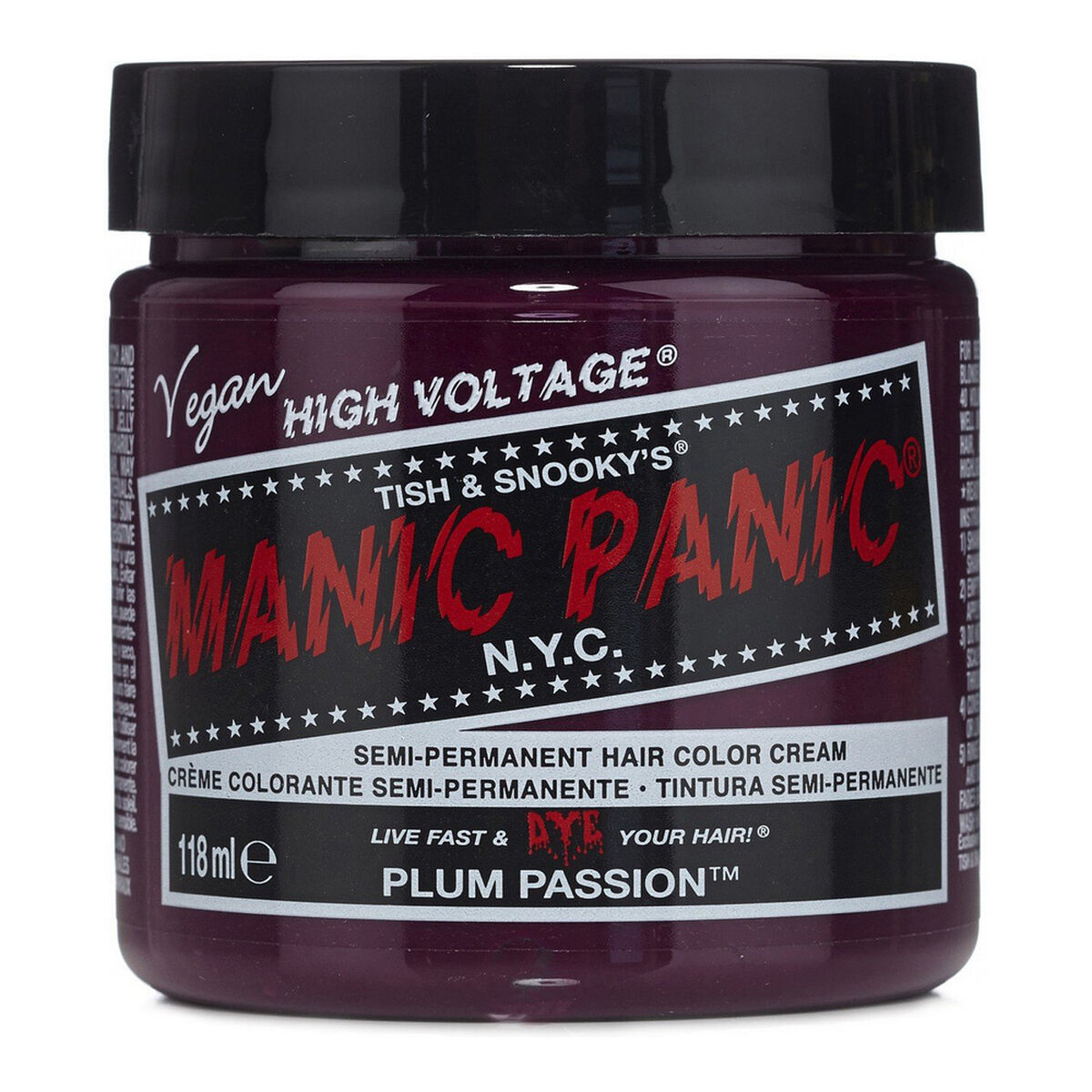 Permanente Kleur Manic Panic Classic Plum Passion (118 ml)