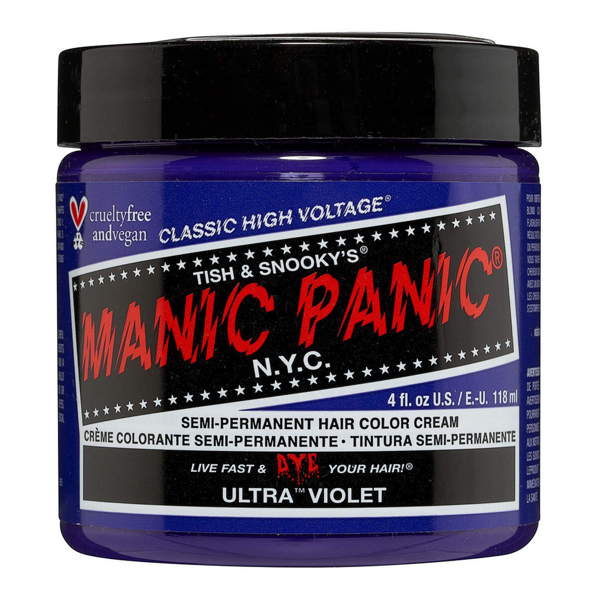Permanente Kleur Classic Manic Panic Ultra Violet (118 ml)