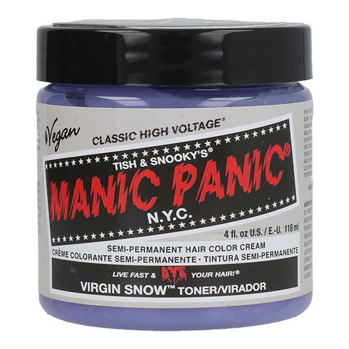Permanente Kleur Classic Manic Panic Virgin Snow (118 ml)