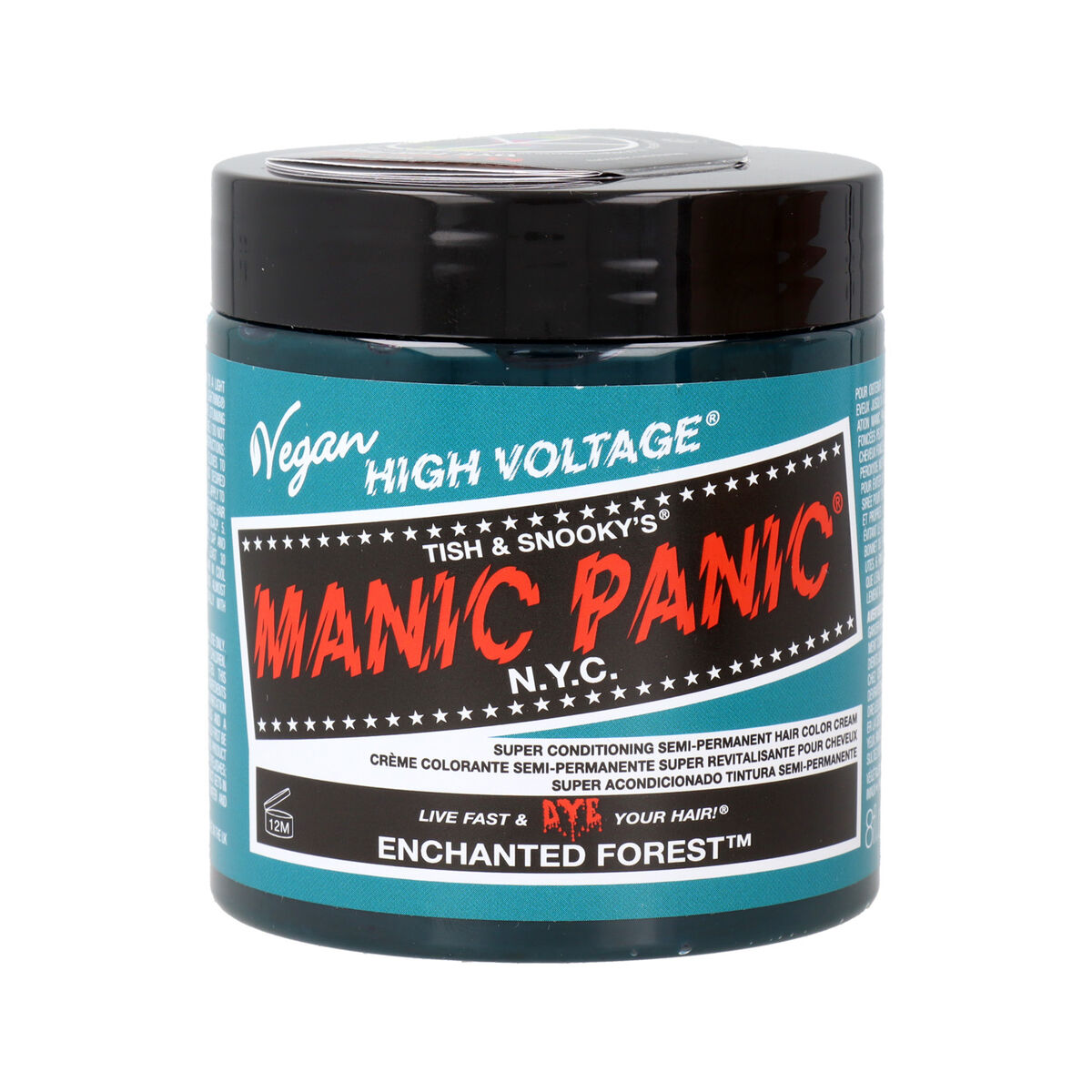 Semi-permanente kleurstof Manic Panic Panic High Blauw Veganistisch (237 ml)
