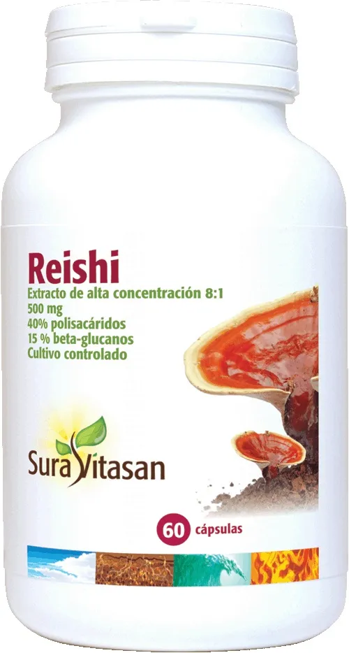 Sura Vitas Reishi 500 Mg 60 Vcaps