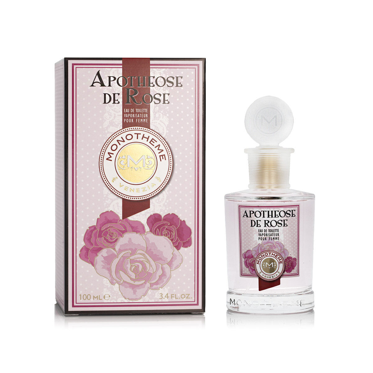 Damesparfum Monotheme Venezia Apotheose de Rose EDT 100 ml